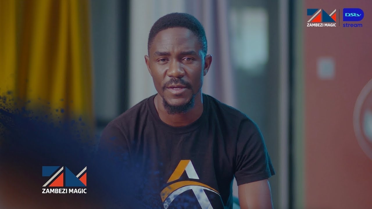 Frank on camera for Zambezi Magic
